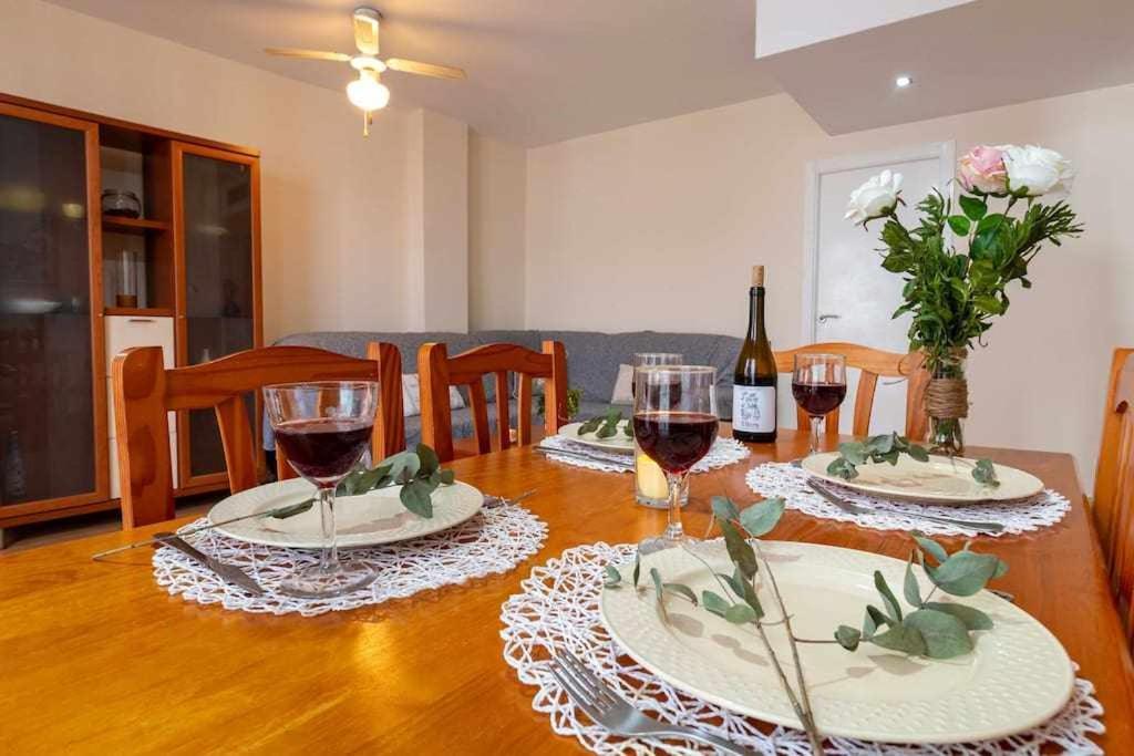Apartamento Moderno Tranquilo Con Piscina Y Jardin Дения Екстериор снимка